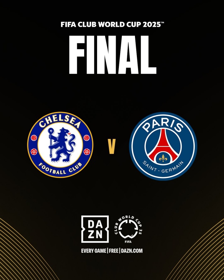 青年風(fēng)暴對(duì)決！俱樂(lè)部世界杯決賽：巴黎與切爾西于7月14日開(kāi)始